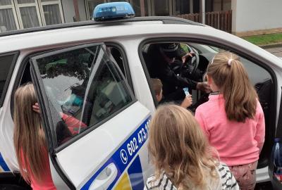 Akce v rámci týdne "Pěšky do školy"